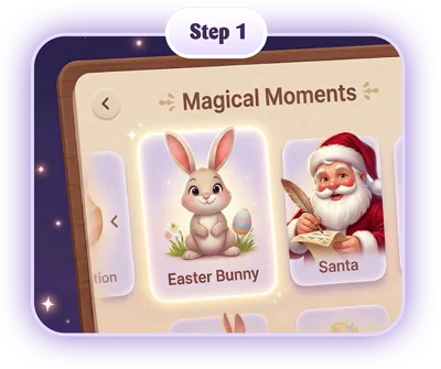 Step 1 - Choose Your Magic Moment