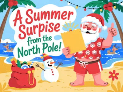 Summer Letter from Santa