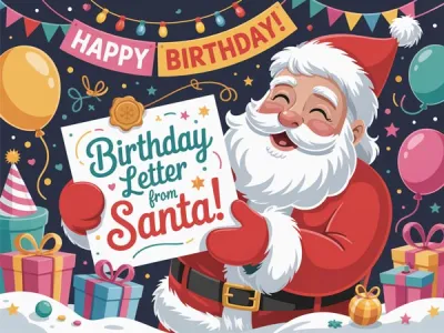 Birthday Letter from Santa